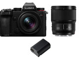 Panasonic Lumix S5D + 18-40mm F4.5-6.3 + 50mm F1.8 pack - Garanzia ufficiale 4 anni