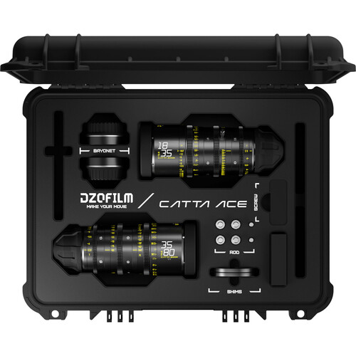 DZO Catta FF 18-35/35-80mm B - DZOFilm - Cavone Lux Pro