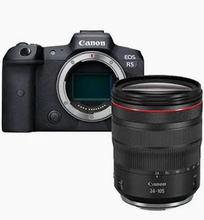 Canon EOS R5 + obiettivo RF 24-105mm F4 L IS USM - Garanzia Canon Italia - Cavone Lux Pro