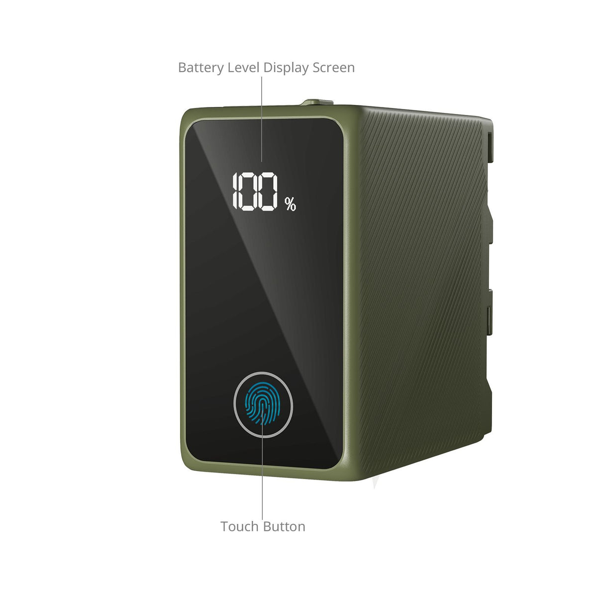 SmallRig NP-F970 USB-C Rechargeable Camera Battery (Green) 4577 - Cavone Lux Pro