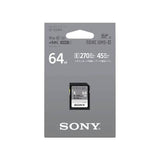 Sony 64GB SF-E Series UHS-II SDXC V30 Memory Card SFE64A