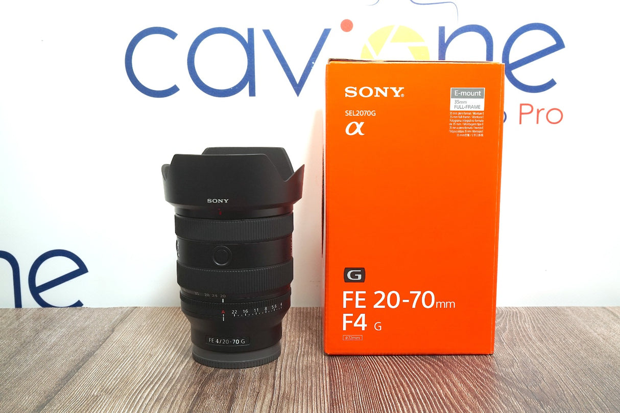 Sony FE 20-70mm F/4 G OSS - Garanzia Sony Italia - Cavone Lux Pro