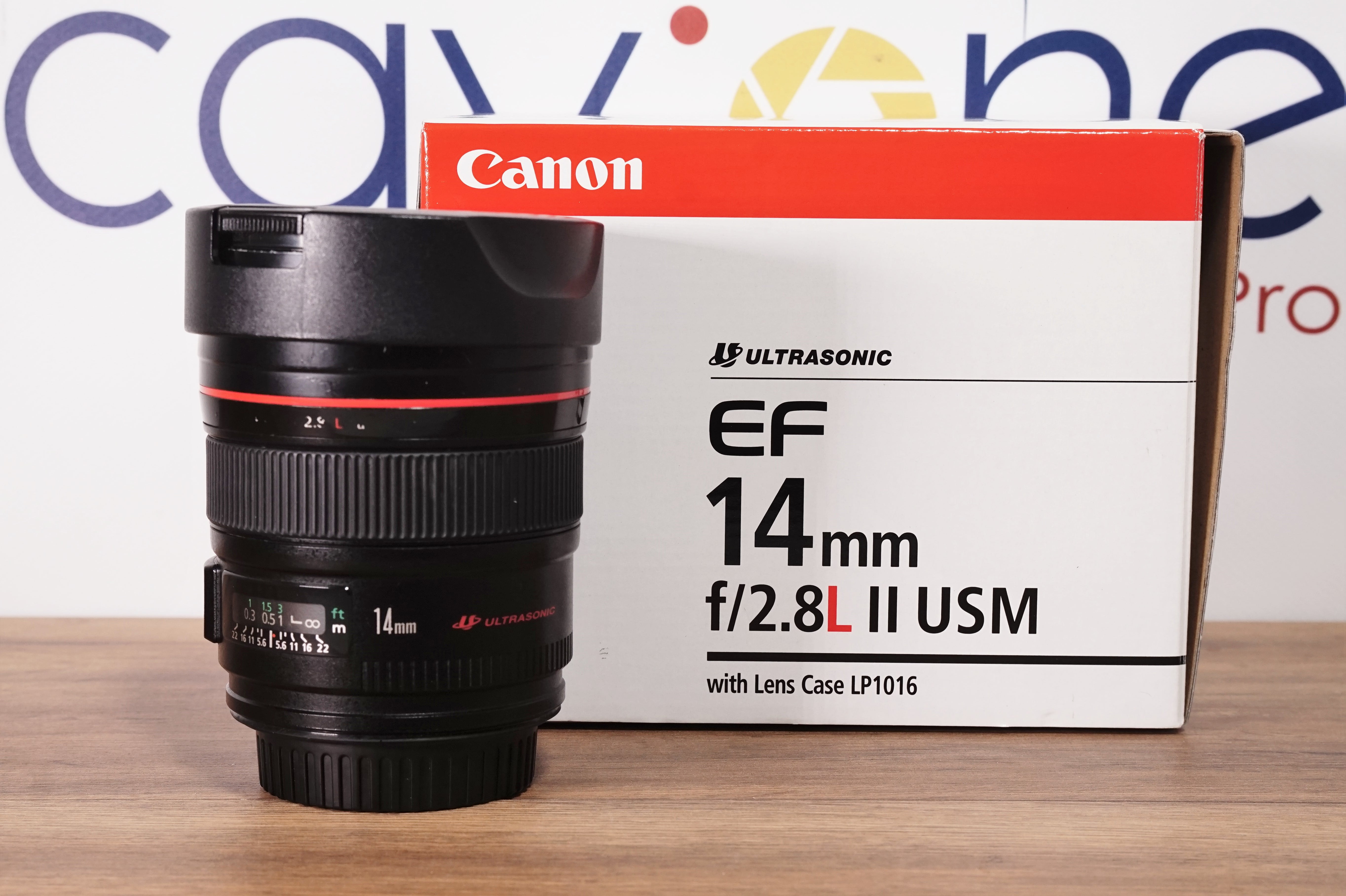 Lente Canon EF 14mm f/2.8L II USM